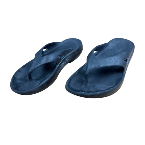 OOFOS Ooriginal Black Slide Unisex Recovery Sandals Men’s 5/Women’s 7 - Picture 7 of 10